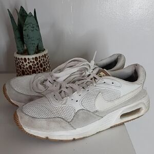 the Nike Air Max SC sneaker Women's White and Gray Sneakers size 8.5